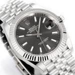 Rolex DateJust 41mm Gray Dash Jubilee
