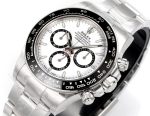 Cosmograph Daytona 'Panda' (Reference 116500LN). A 40mm stainless steel automatic wristwatch with chronograph.