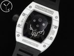 Richard Mille RM 052 / RM 52-01 Skull Tourbillon Wristwatch (White Ceramic Limited Edition) - Image 8