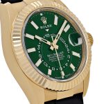 Rolex Sky-Dweller 336238 Yellow Gold Bright Green Dial - Image 2