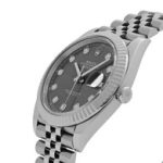 Rolex Datejust 41 126334 Stainless Steel Slate Diamond Dial Jubilee - Image 3