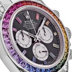 Rolex Daytona 126598RBOW 'Rainbow' Yellow Gold Black Dial Sapphire Bezel - Image 2