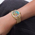 Rolex Day-Date 36 128235 'Emoji Puzzle' Rose Gold - Image 9