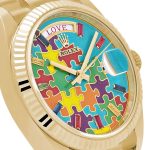 Rolex Day-Date 36 128235 'Emoji Puzzle' Rose Gold - Image 2