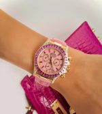 Rolex Daytona 126538TRO 'Barbie' Yellow Gold Pink Baguette Sapphire Dial and Bezel (2026) - Image 10